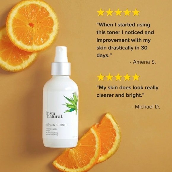 💜 InstaNatural Vitamin C Toner - NWT - Picture 13 of 16